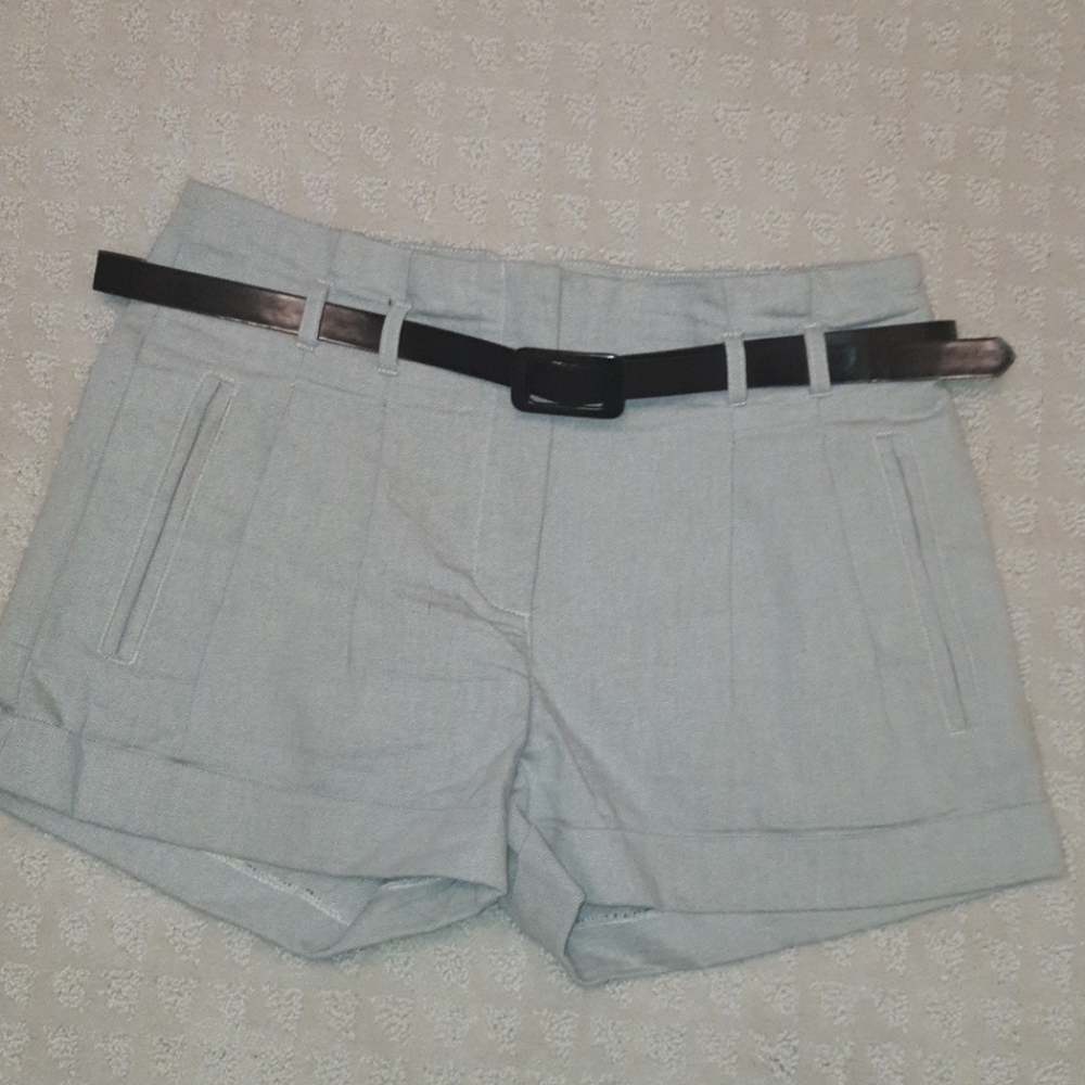 Grey Mila Paperbag Womens Shorts